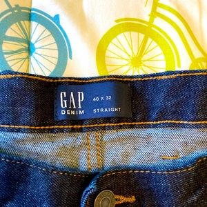 Gap Mens Straight Fit Jeans 40x32